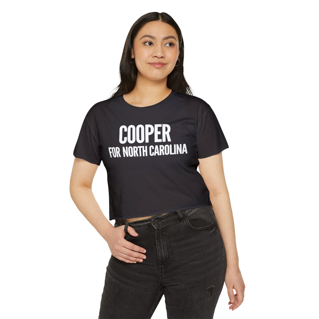 Roy Cooper for North Carolina Senate — Women's Crop Tee