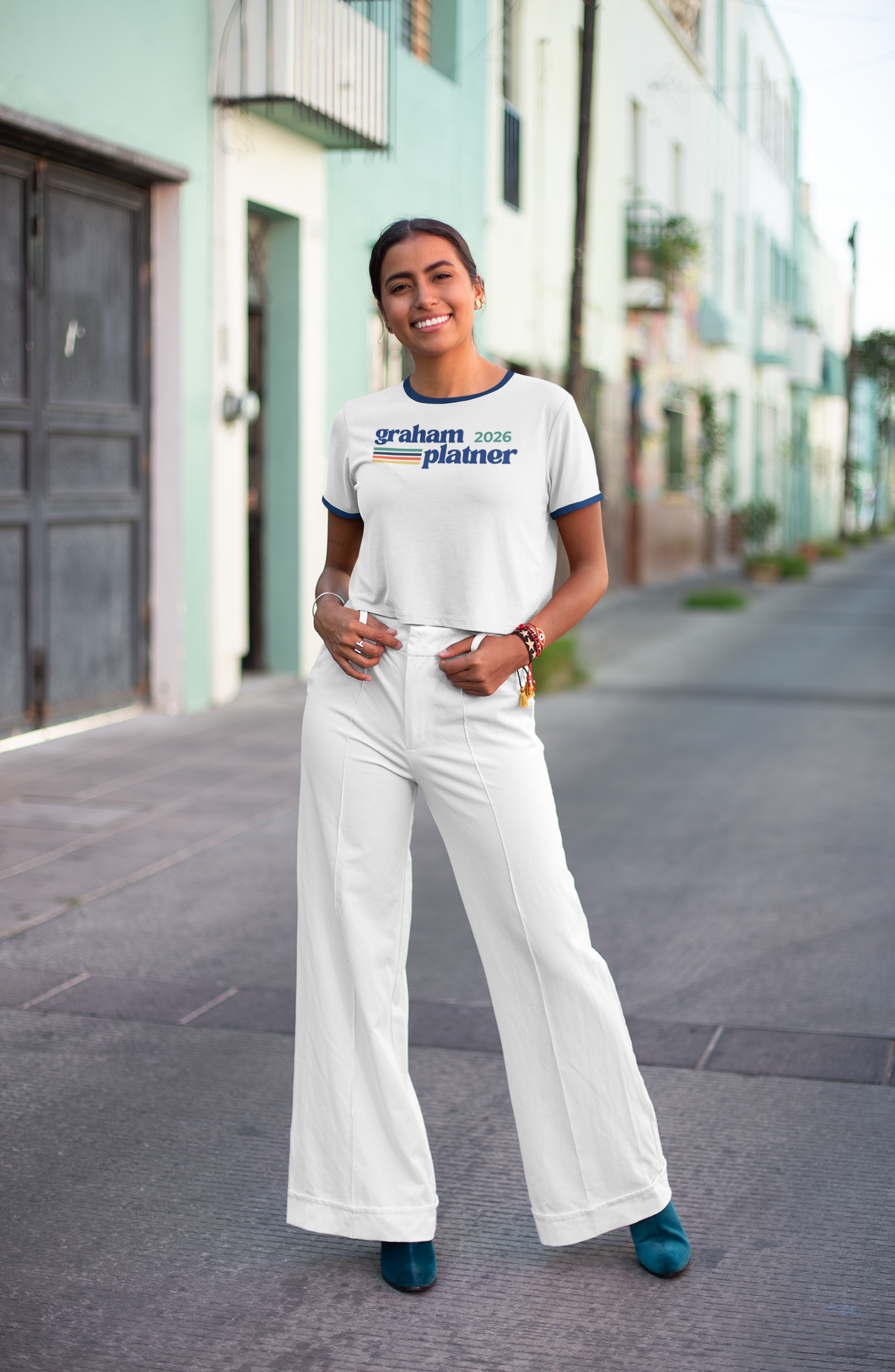 Graham Platner Maine Ringer Tee | Political Merch