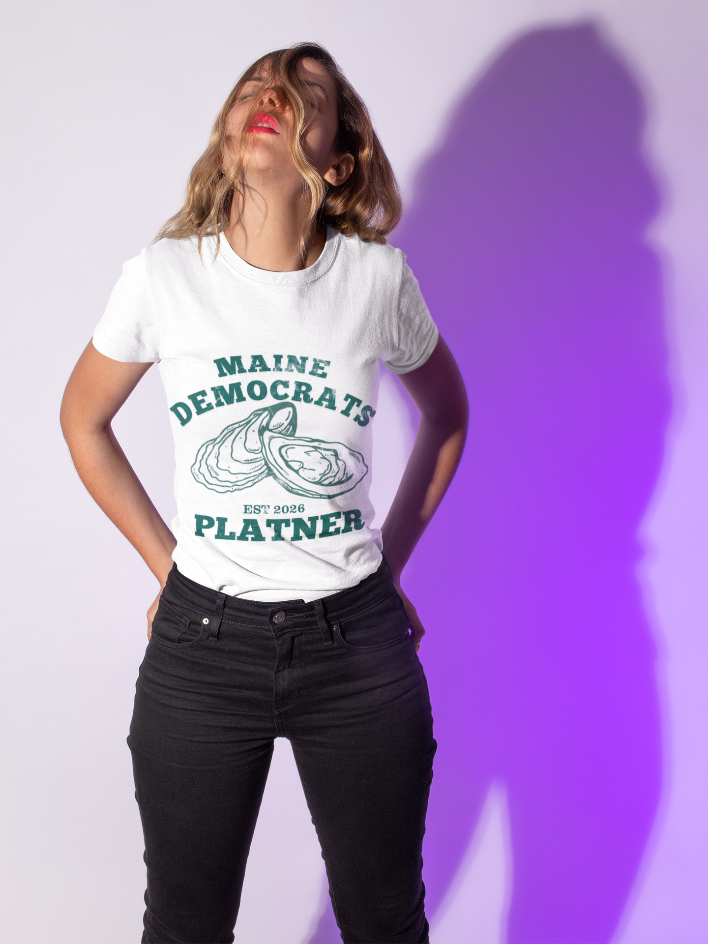 Maine Democrats for Platner | Political Merch