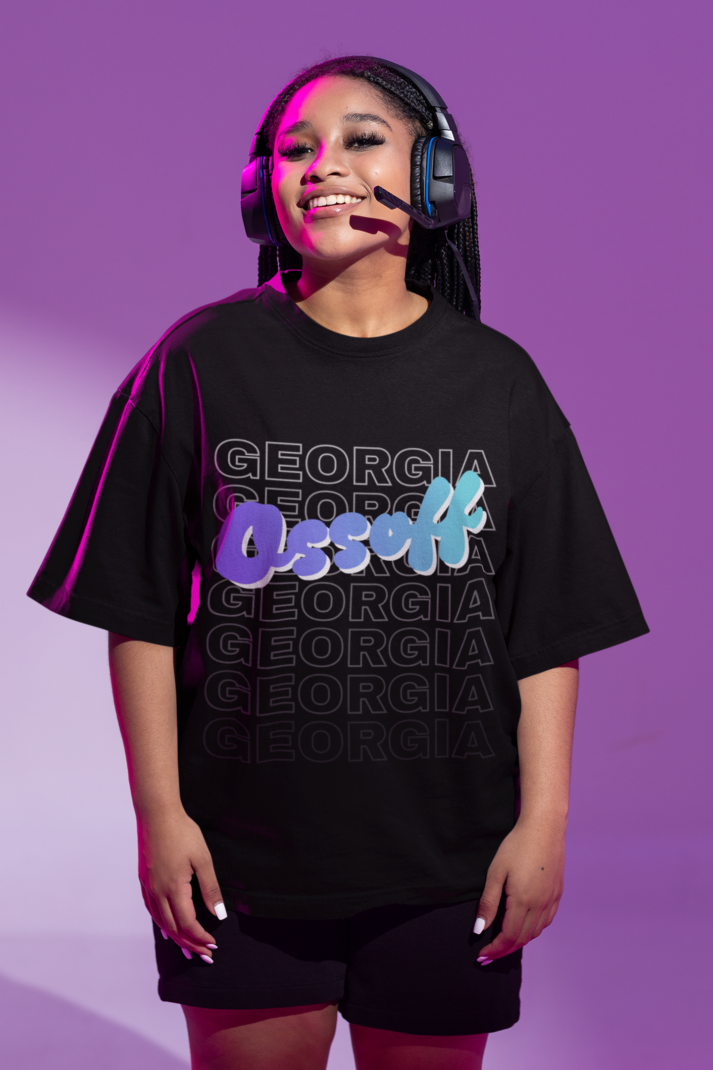 Ossoff - Senate On Repeat Tee | Georgia