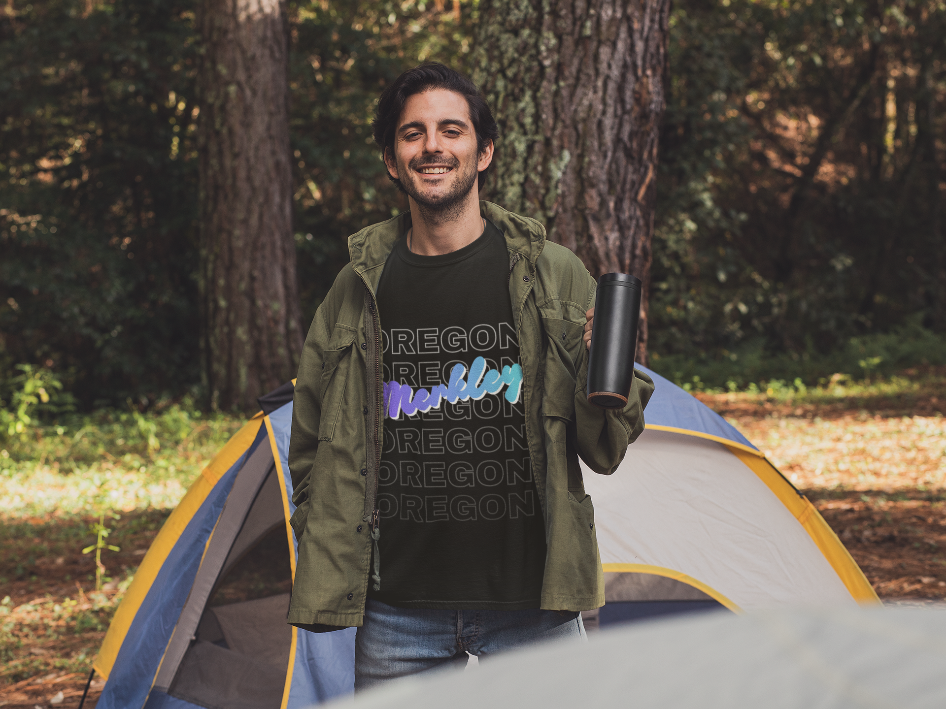 Merkley - Senate On Repeat Tee | Oregon