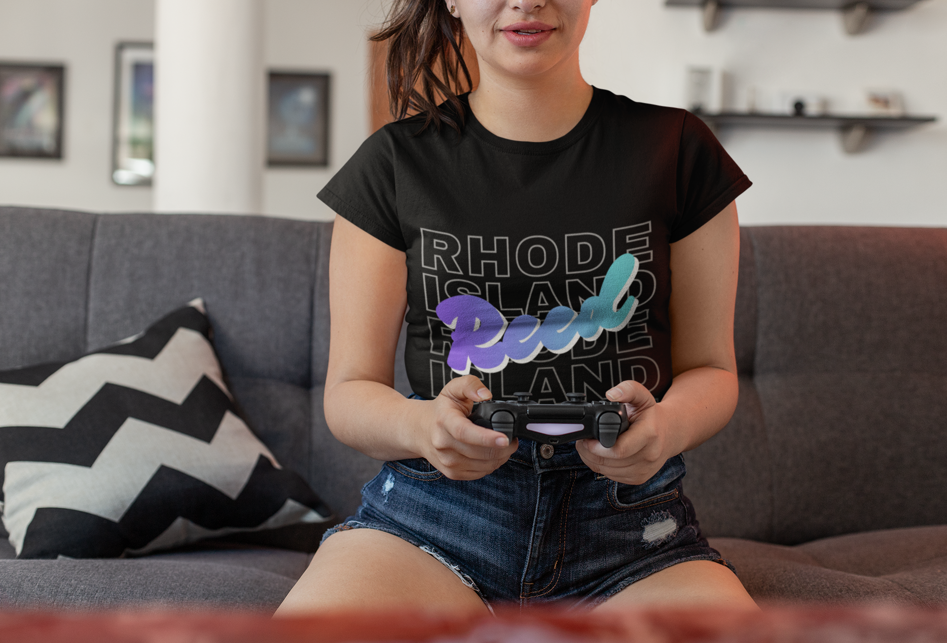 Reed - Senate On Repeat Tee | Rhode Island