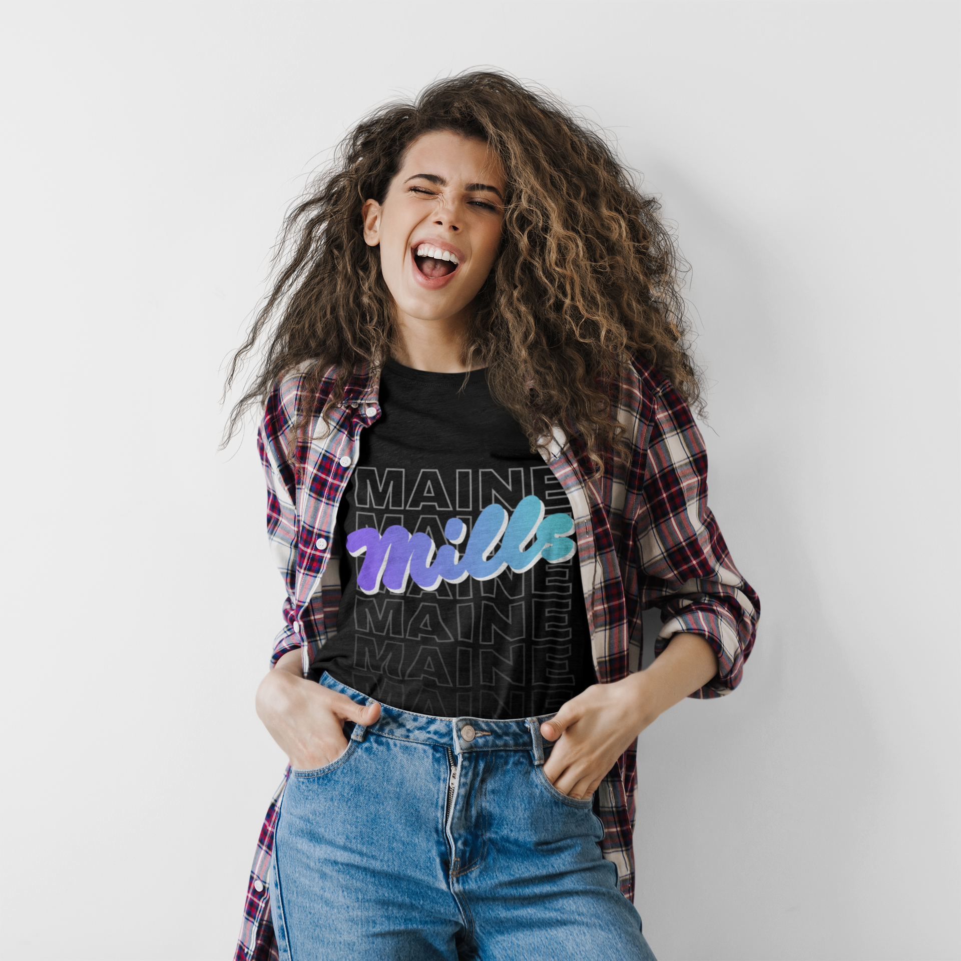 Mills - Senate On Repeat Tee | Maine