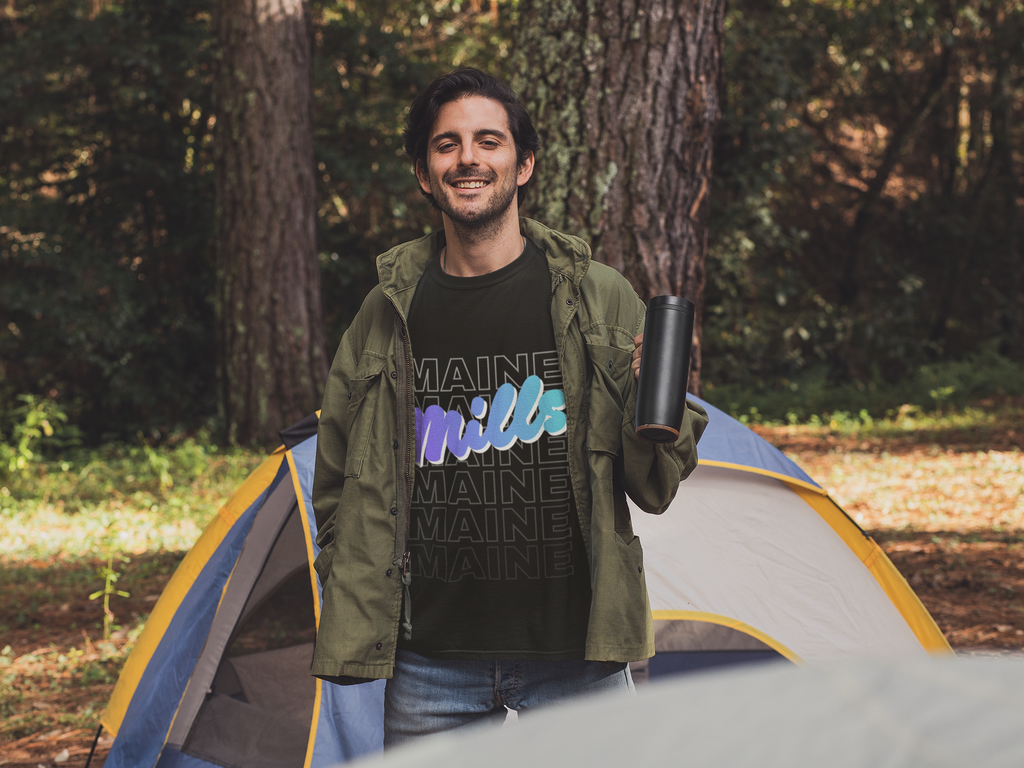 Mills - Senate On Repeat Tee | Maine