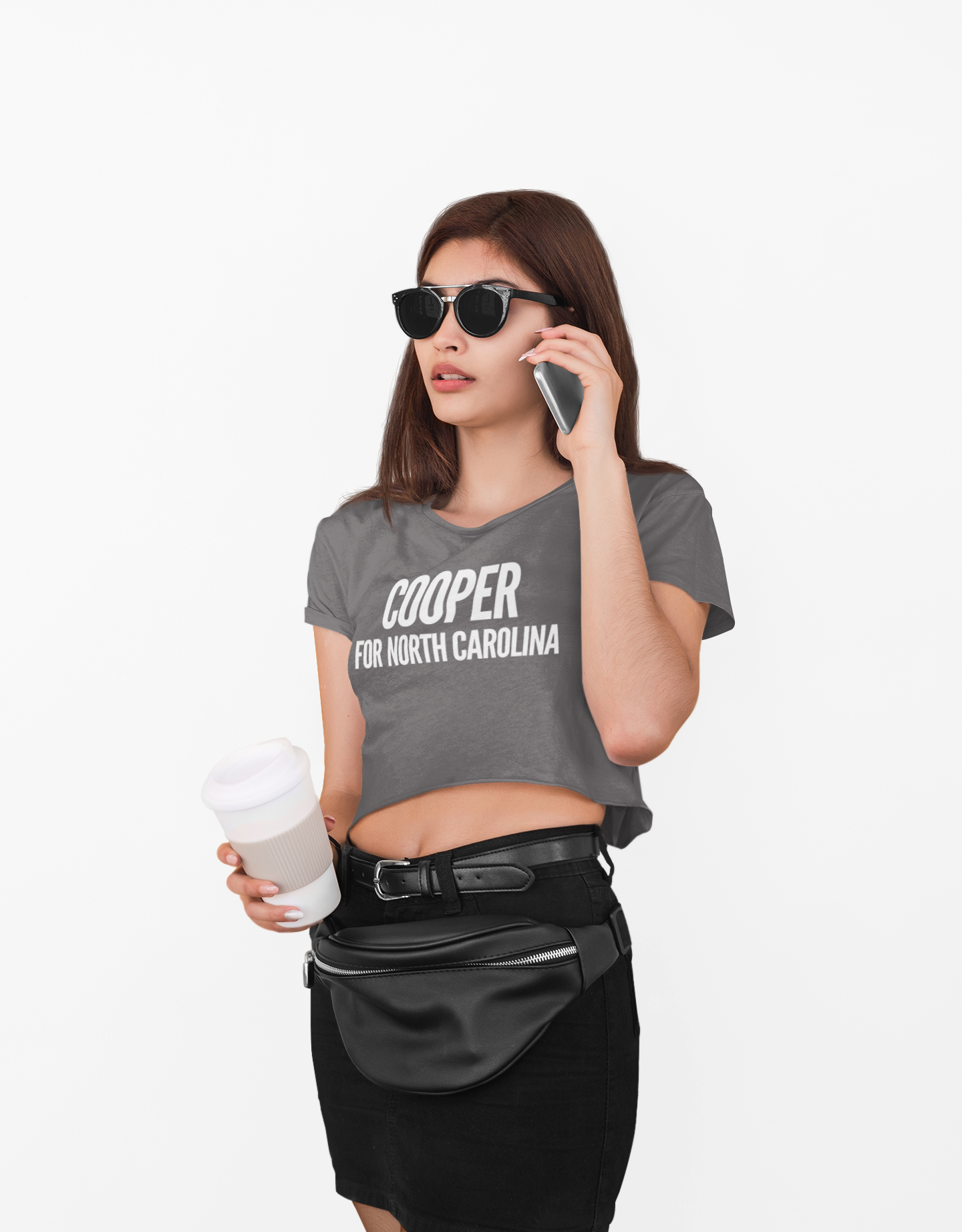 Roy Cooper for North Carolina Senate — Women's Crop Tee