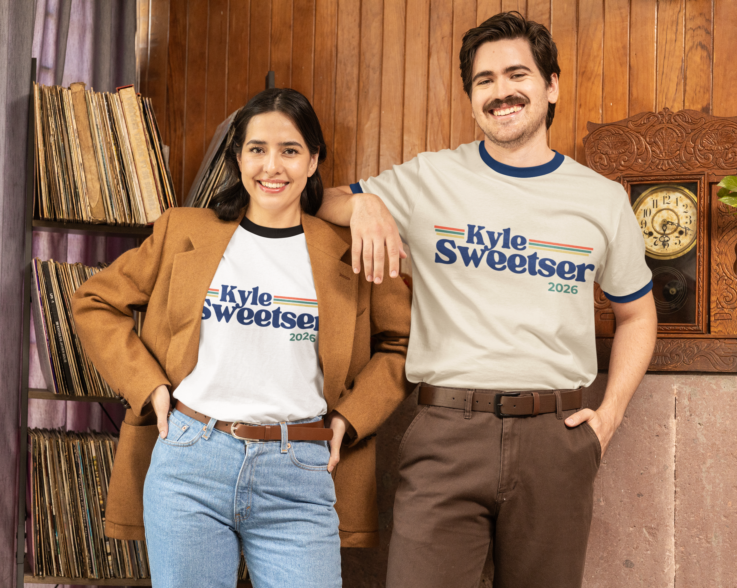 Kyle Sweetser 2026 Retro Ringer T-Shirt