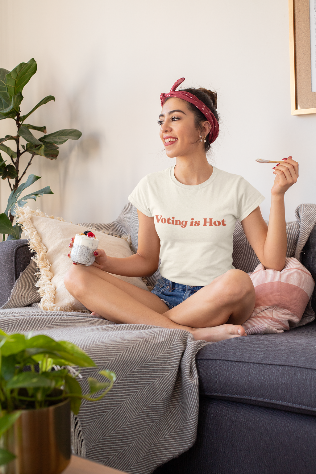 Voting Is Hot Tee