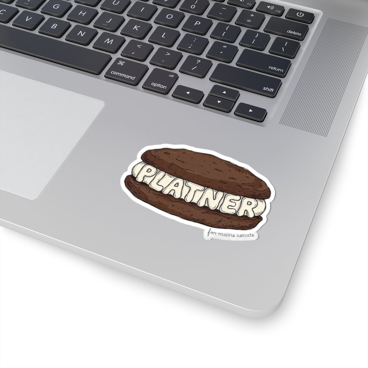 Platner for Maine Senate Sticker · Whoopie Pie