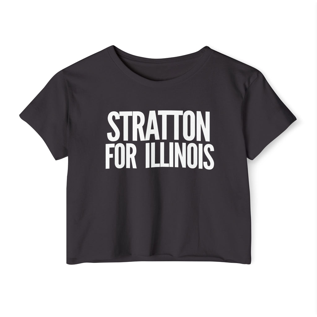 Juliana Stratton for Illinois Senate — Women's Crop Tee