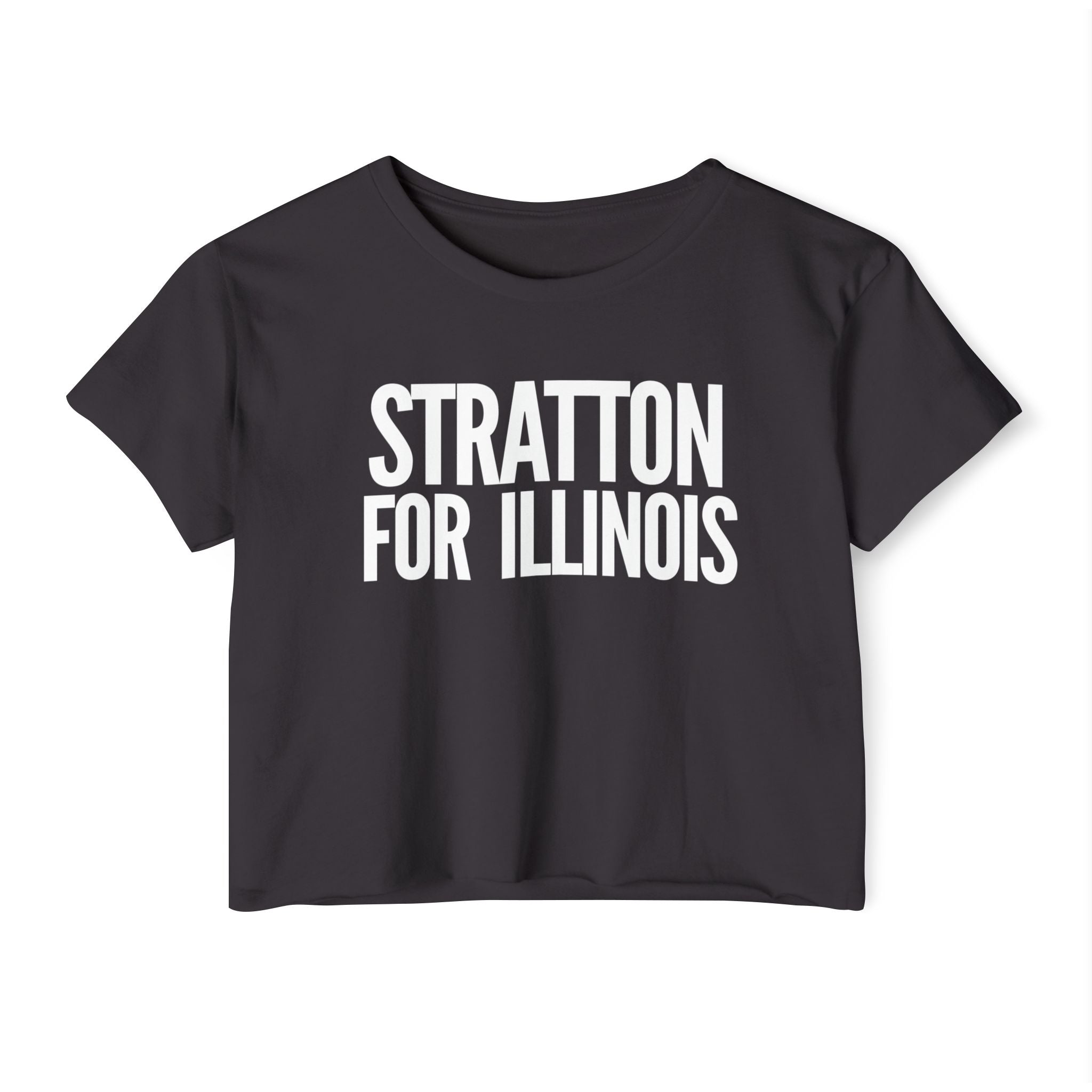 Juliana Stratton for Illinois Senate — Women's Crop Tee